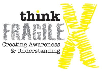 Think fragile - creating awareness and understanding logo